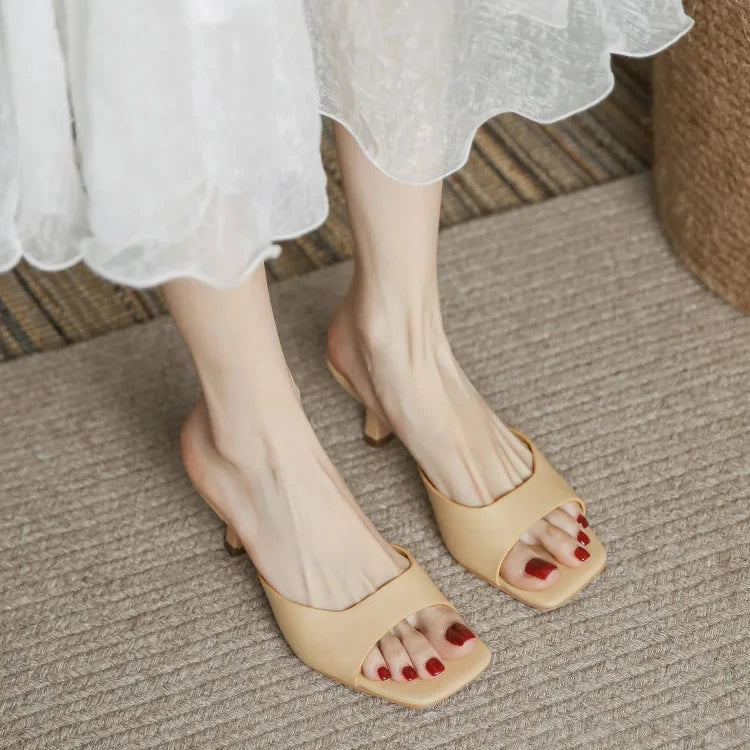 Sandale à Talon Haut Élégante pour Femme