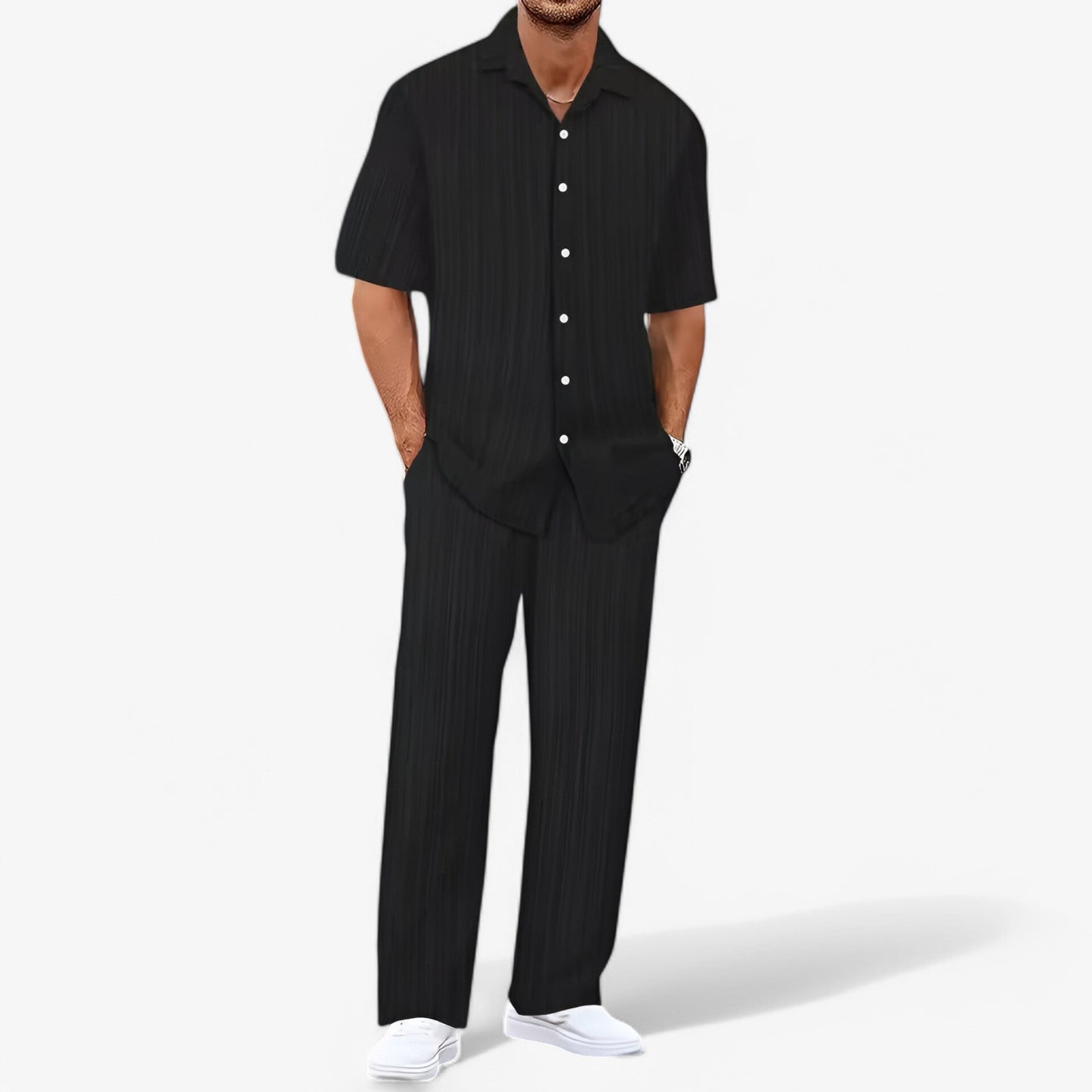 Tenue Détente Décontractée à Rayures