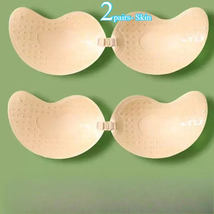 Soutien-gorge Femme Adhésif Push-up Sans Bretelles Invisible