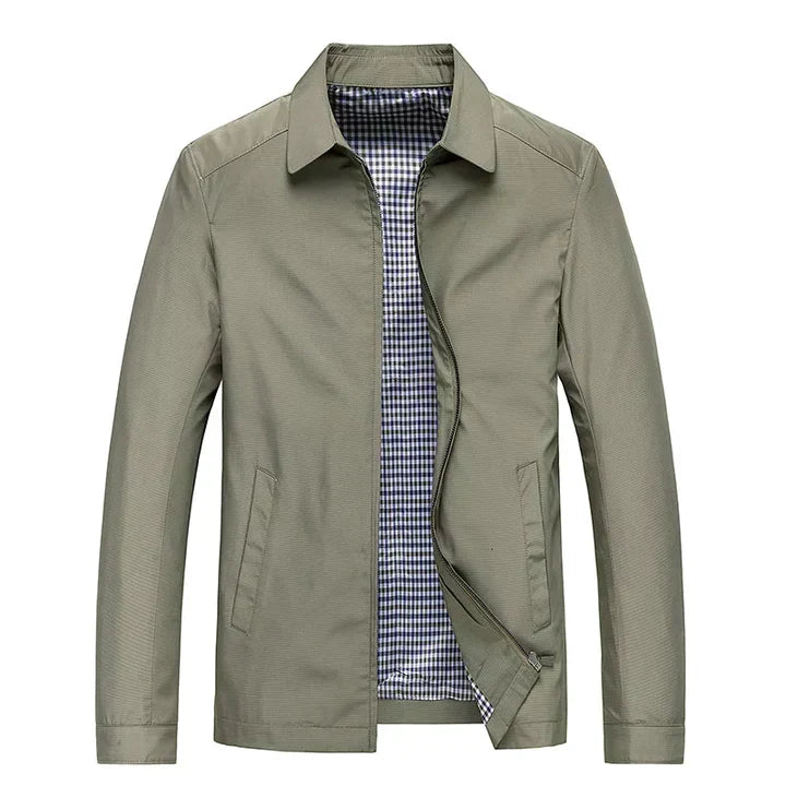 Veste Homme Dégagée à Fermeture Éclair