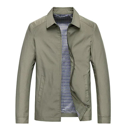 Veste Homme Dégagée à Fermeture Éclair