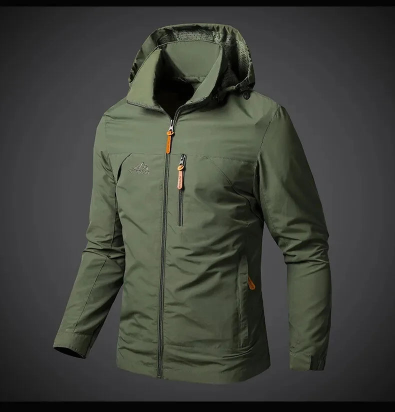 Veste Imperméable à Capuche pour Ville