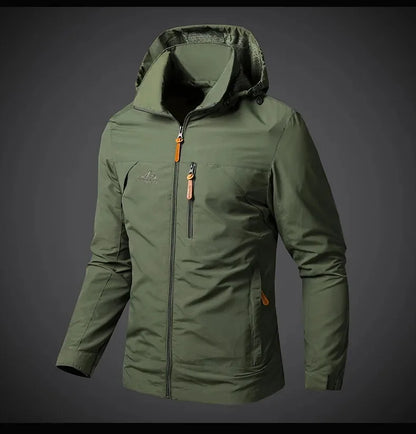 Veste Imperméable à Capuche pour Ville