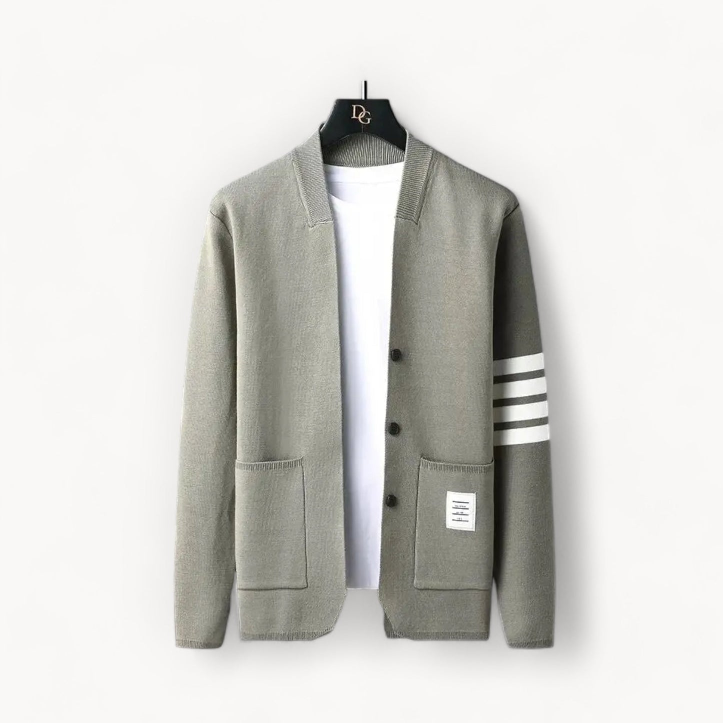Cardigan Homme Coton Mélangé