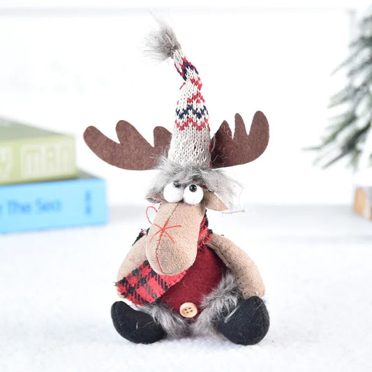 Décorations de Noël en Peluche Douces et Colorées - PanierRoyale