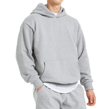 Sweat à Capuche Homme Oversize Coton Doux - PanierRoyale