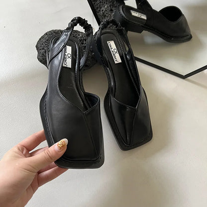 Ballerines Talons Hauts Élégantes pour Femmes