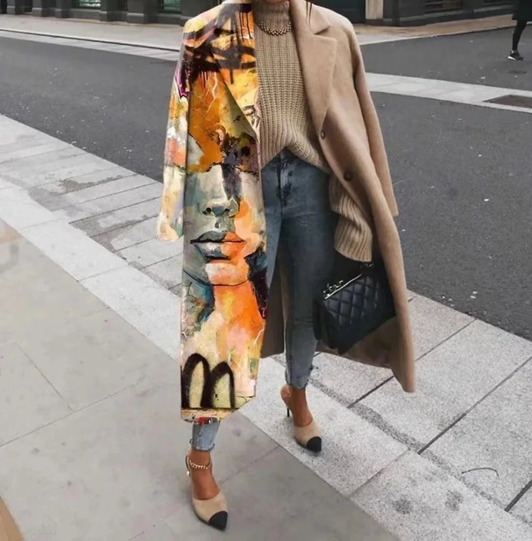 Manteau femme hiver carreaux chaud et tendance