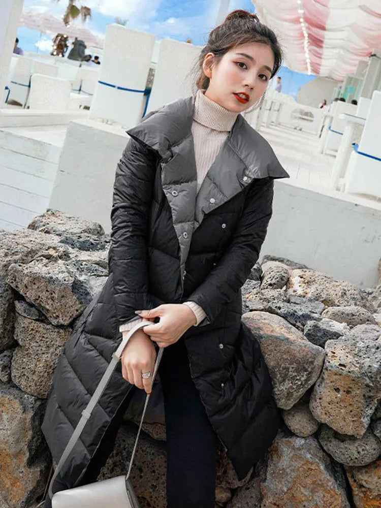 Veste Femme Légère et Chaude avec Capuchon et Fermeture Éclair