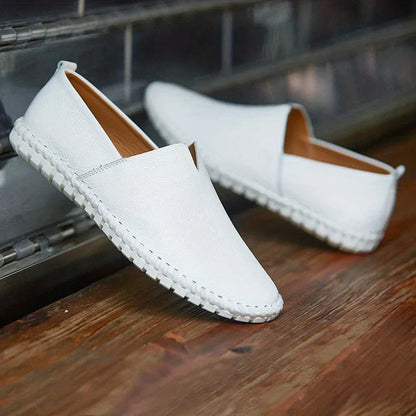 Chauffure Homme Cuir Italien Élégant