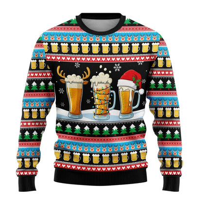 Pull Noël Homme avec Impressions de Bonhomme de Neige