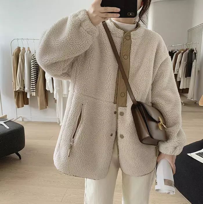 Veste Femme Hiver Élégante et Douce - PanierRoyale