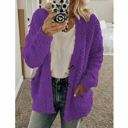 Veste Femme Hiver Chaude et Élégante avec Capuchon