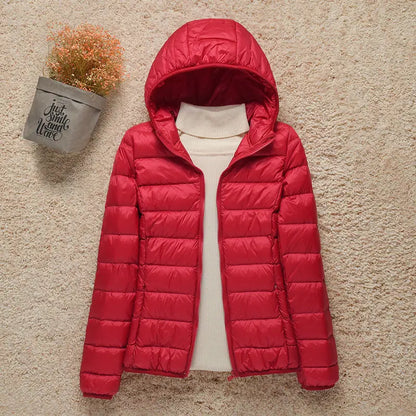 Doudoune D'hiver Stylée À Capuche | Hiver