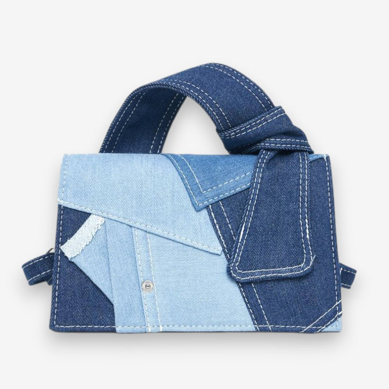 Sac à Main Jeans Décontracté avec Bretelle Adjustable