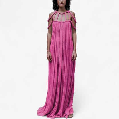Robe Longue Élégante et Confortable pour Femme