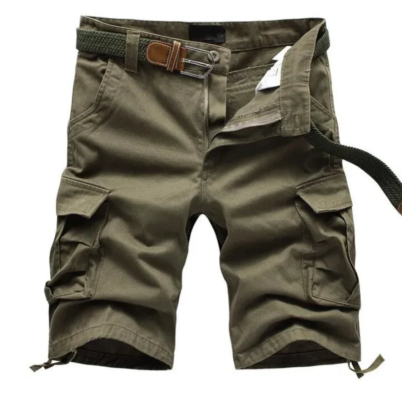 Shorts de randonnée homme en coton léger