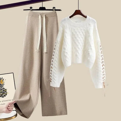 Costume Hiver Femme 2 Pièces Élégant
