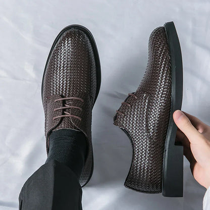 Richelieu Cuir Homme Élégant et Confortable