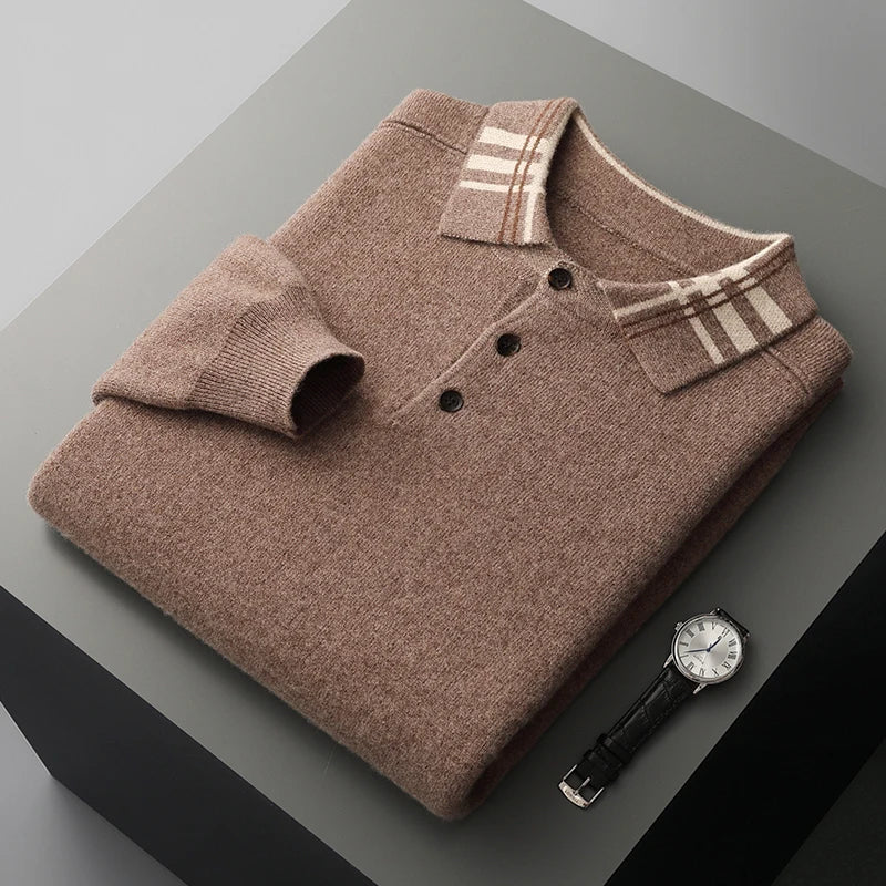 Pull Homme Hiver Classique en Laine