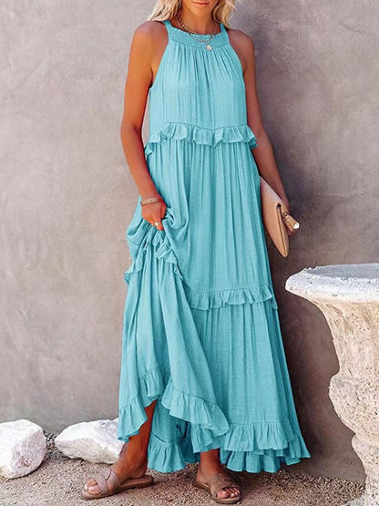Robe Printemps Femme Élégante et Colorée