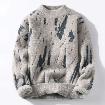 Pull décontracté imprimé fashion homme
