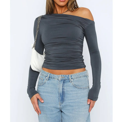 Top femme manches longues twisté chic et tendance - BerlinGlamour