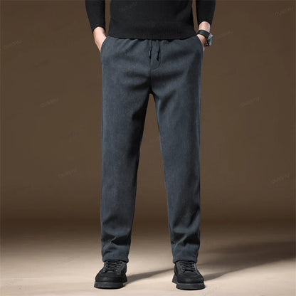Pantalon Coton Corduroy Élégant