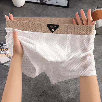 Boxer Homme Polyester Élasthanne Respirant Coupe Ajustée