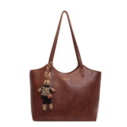 Sac à bandoulière cuir vintage avec poches multiples - PanierRoyale