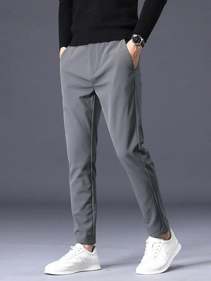 Pantalon Homme Slim Fit Moderne Noir - BerlinGlamour
