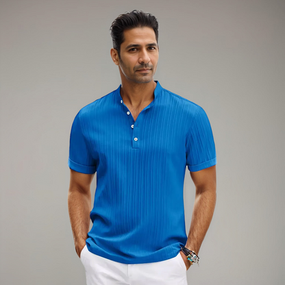 Polo Homme Classique Coton Blanc