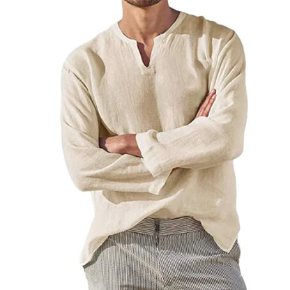 Chemise Homme Manche Longue Légère et Respirante