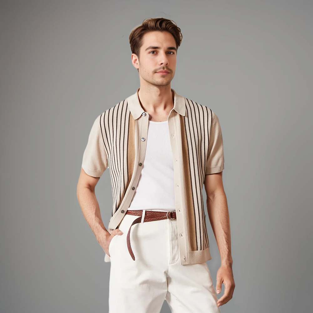 Polo Homme Classique Coton Élégant - BerlinGlamour