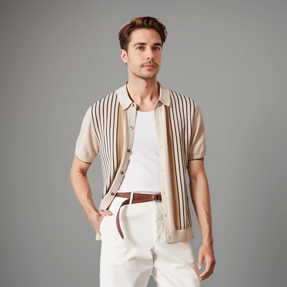 Polo Homme Classique Coton Élégant - BerlinGlamour