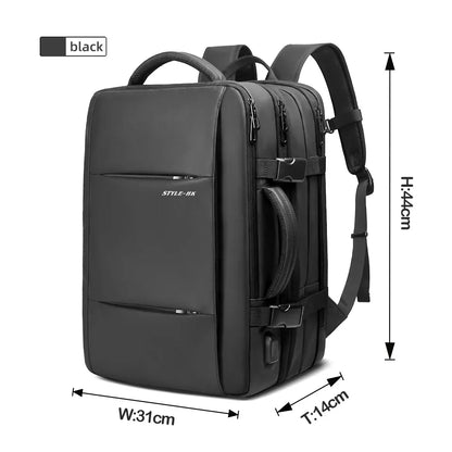 Sac à dos Homme Extensible Grande Capacité Multifonction Voyage Sport