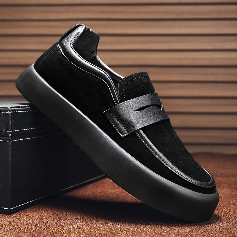 Mocassins en cuir doux pour homme - Confortables et élégants