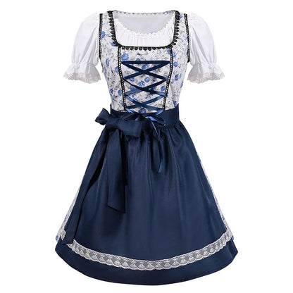 Robe de Cuisine Décontractée avec Tablier Imprimé - PanierRoyale