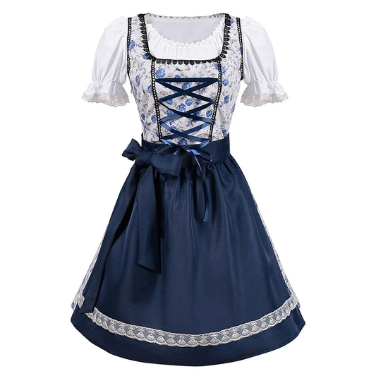 Robe de Cuisine Décontractée avec Tablier Imprimé - PanierRoyale