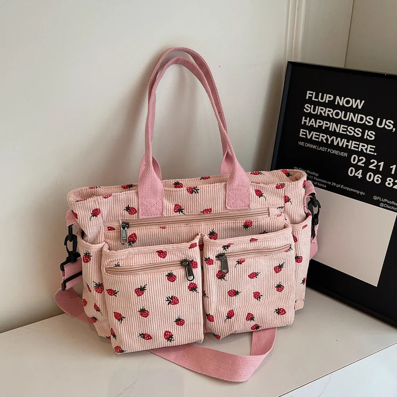 Sac à bandoulière Voyage Polyvalent avec Poches Intérieures - PanierRoyale