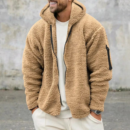 Veste D'hiver Équipée de Capuche et Poche Réfléchissante pour Homme et Femme - PanierRoyale