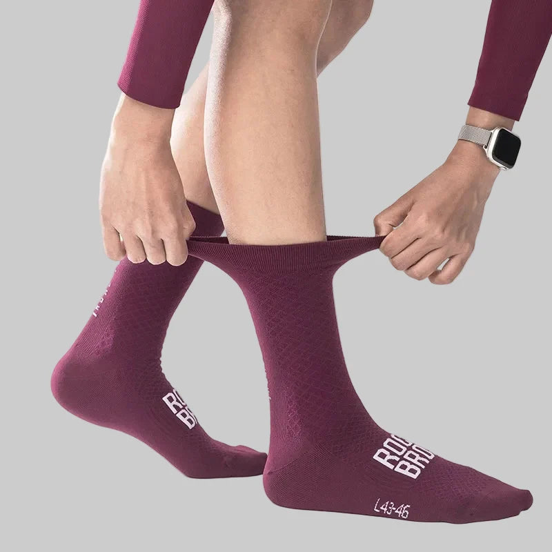 Lot Chaussettes Cyclisme Homme Respirantes Coupe Ajustée - PanierRoyale