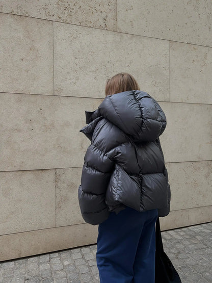 Veste polaire femme élégante anthracite