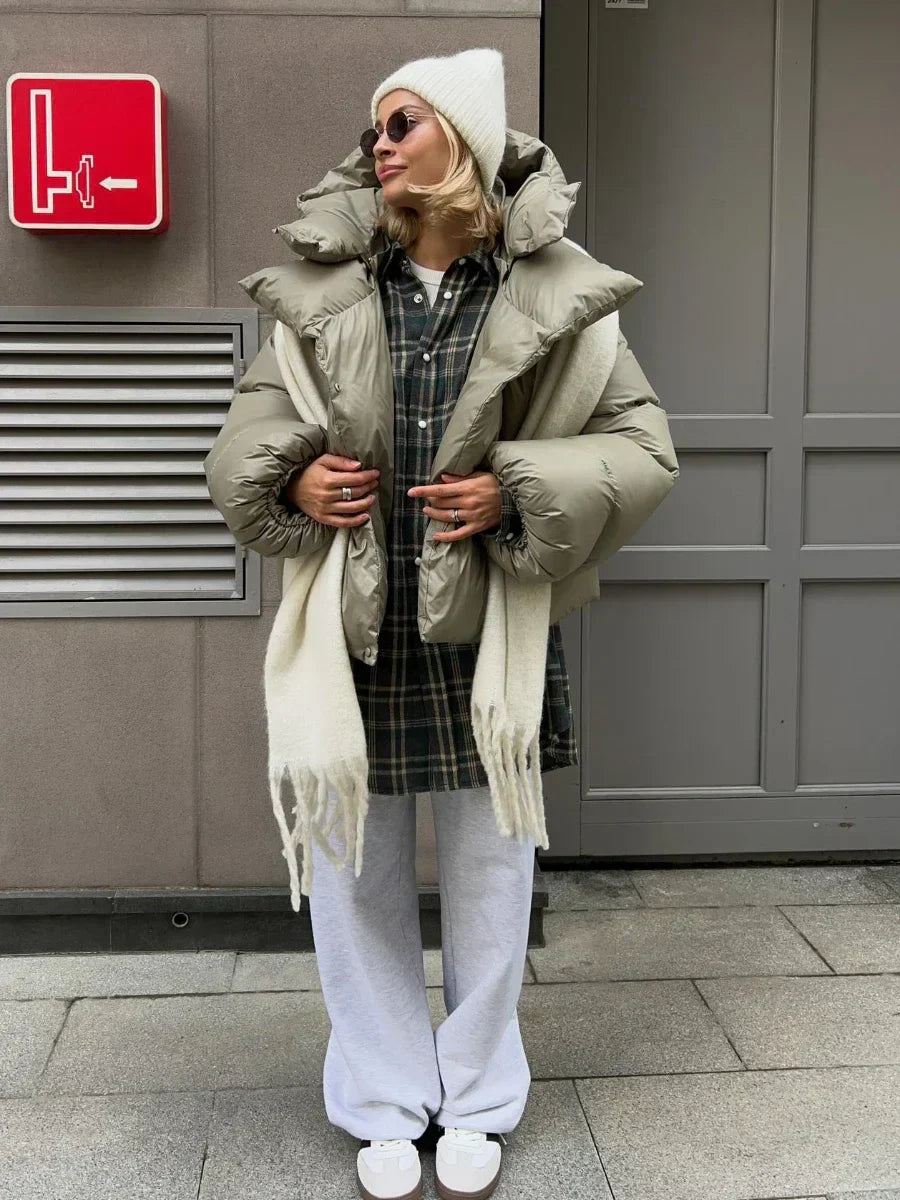 Veste polaire femme élégante anthracite