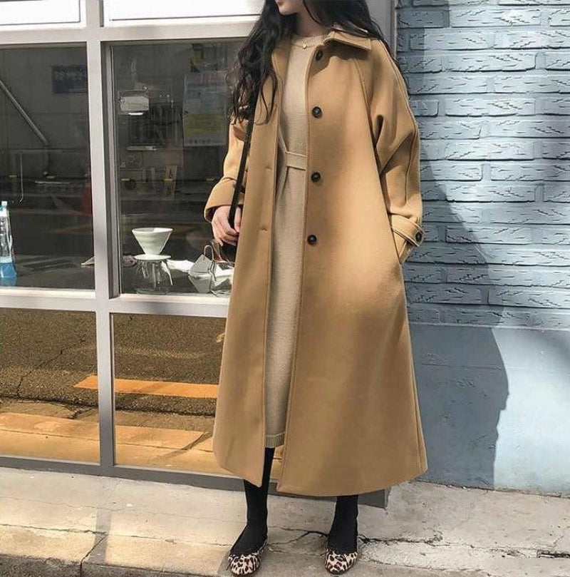 Manteau femme en laine épaisse chaud et élégant - PanierRoyale