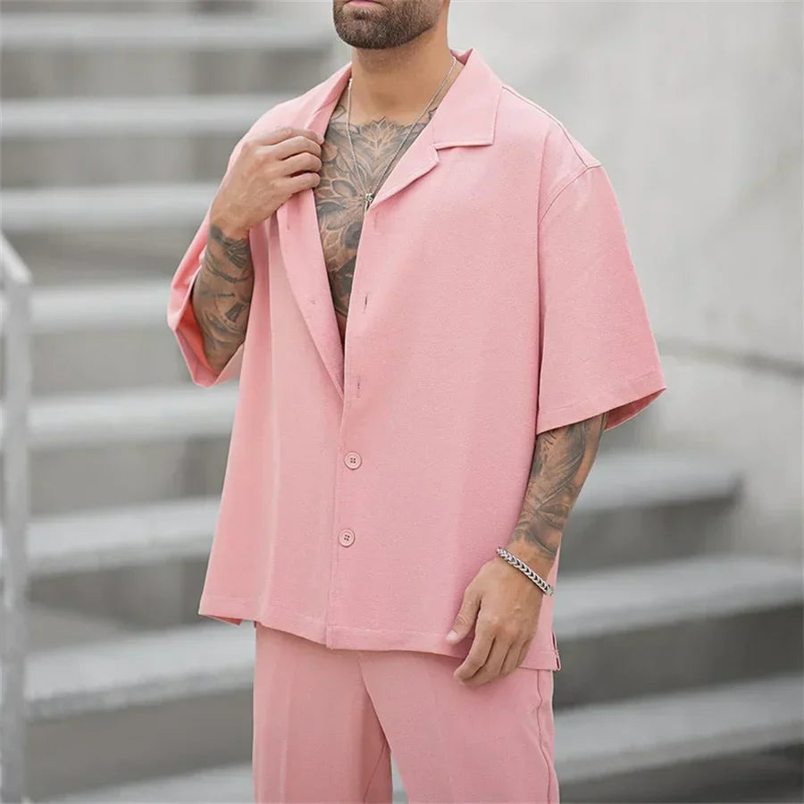 Costume Homme Été Léger et Respirant