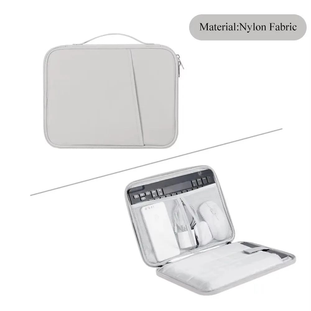 Housse Tablette Unisexe avec Poignée et Rangement Intégré