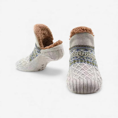 Chaussettes Fantaisie à Bout Rond Colorées