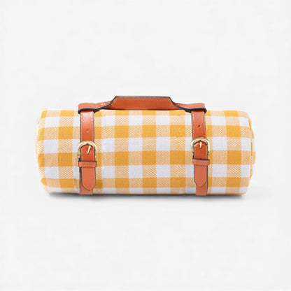 Plaid de Pique-Nique Léger et Compact avec Sangle Réglable
