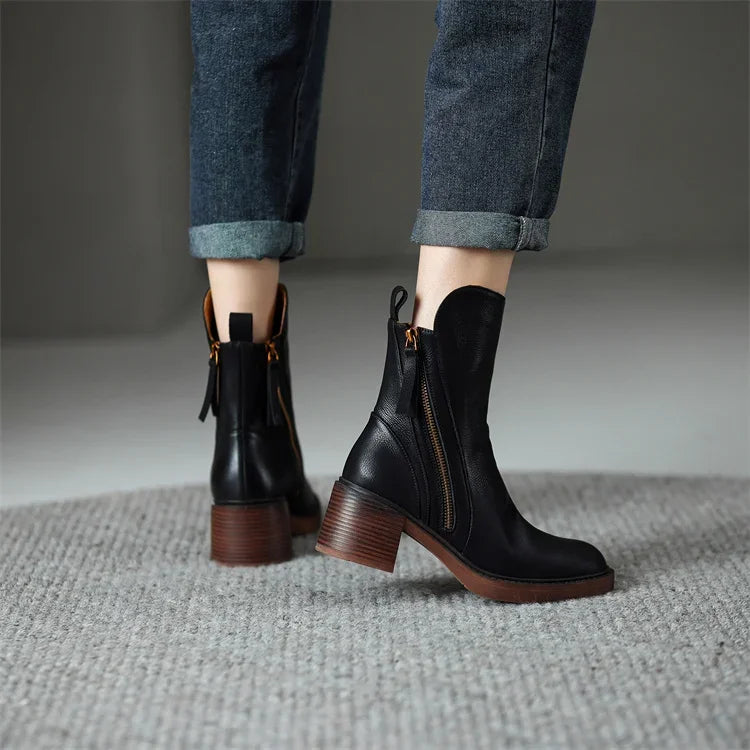 Bottines Femmes Chic et Confortables pour Ville